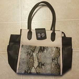 Snake skin purse